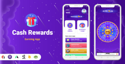 Cash Rewards Android Earning App with Admin Panel